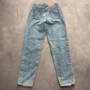 Levi's 550 Relaxed Fit Jeans Women 24x30 High Rise Tapered 90s Vintage